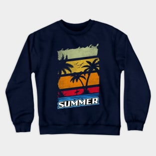 Summer Surf Crewneck Sweatshirt